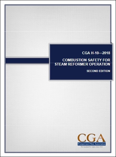 CGA規格 CGA H-10, 2nd Edition, 2018: Combustion Safety for Steam Reformer Operation