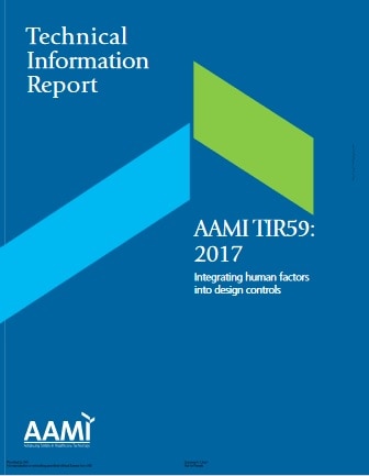 AAMI技術情報レポート TIR59, 2017: Integrating Human Factors into Design Controls