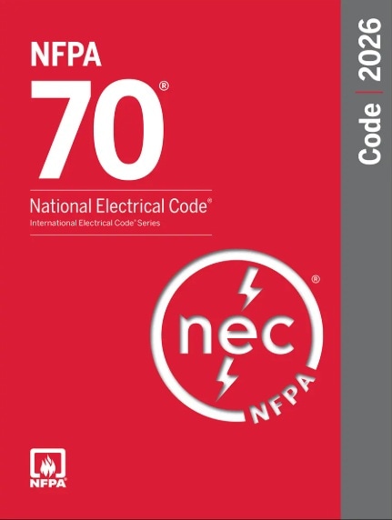 NFPA 70, 2026 Edition: National Electrical Code