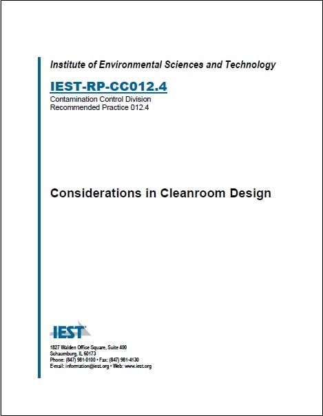 IEST推奨慣行 RP-CC012.4, 2023: Considerations in Cleanroom Design