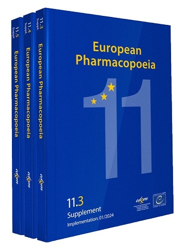 欧州(EU ヨーロッパ)薬局方 European(EU) Pharmacopoeia, 11th Edition (補遺11.3-補遺11.5) 書籍版