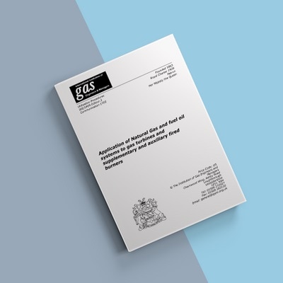 IGEM規格 IGEM/UP/9 Edition 3 - Application of Gas systems to gas turbines and supplementary and auxiliary fired burners