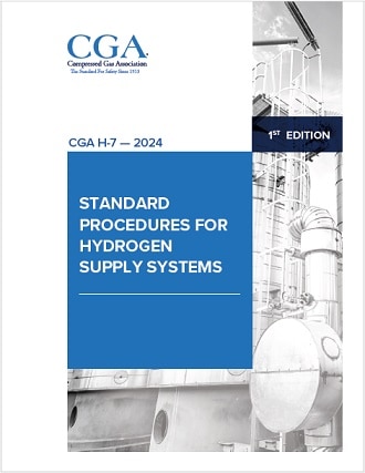 CGA規格 CGA H-7, 2024: Standard Procedures for Hydrogen Supply Systems