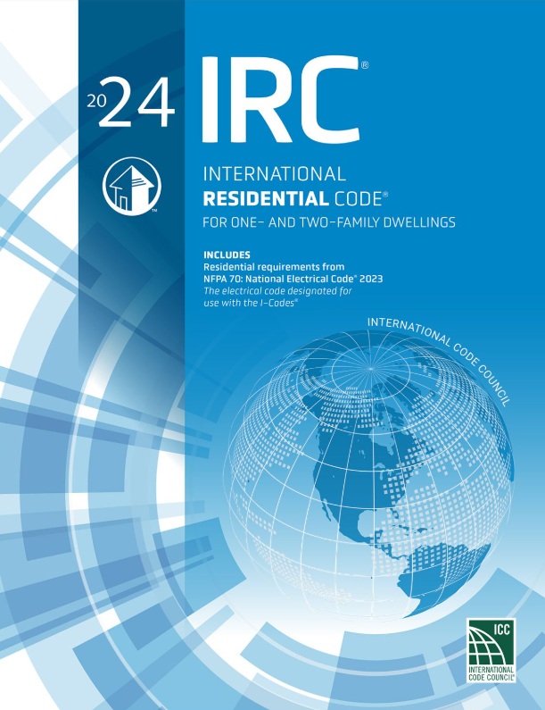 ICC IRC-2024: 2024 International Residential Code