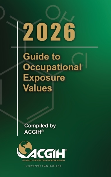 2026 Guide to Occupational Exposure Values