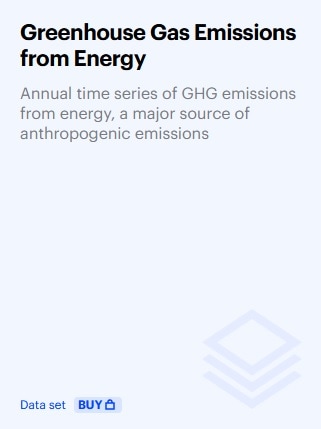 IEA Greenhouse Gas Emissions from Energy　国際エネルギー機関 エネルギーによる温室効果ガス排出量 (年間購読 / グローバルエンタープライズライセンス)