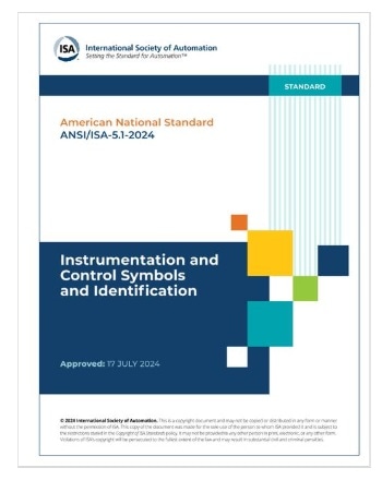 ISA規格 5.1, 2024: Instrumentation and Control Symbols and Identification