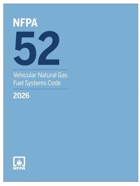 NFPA規格 52, 2026 Edition: Vehicular Natural Gas Fuel Systems Code