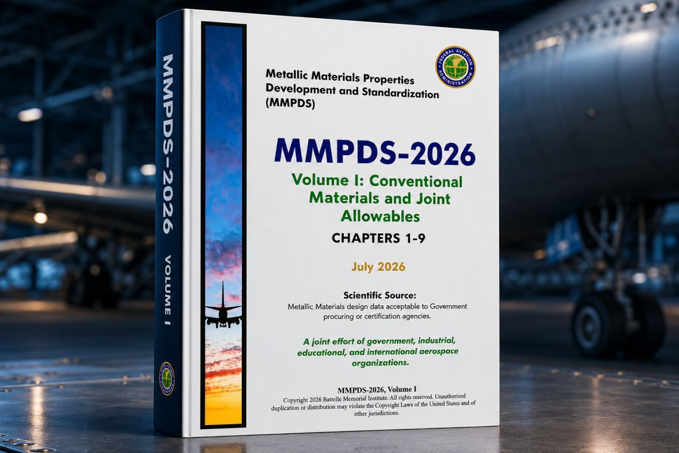 MMPDS-2026, Volume I: Conventional Materials and Joint Allowables, Complete Document (All 9 Chapters) (PDF/シングルユーザー)
