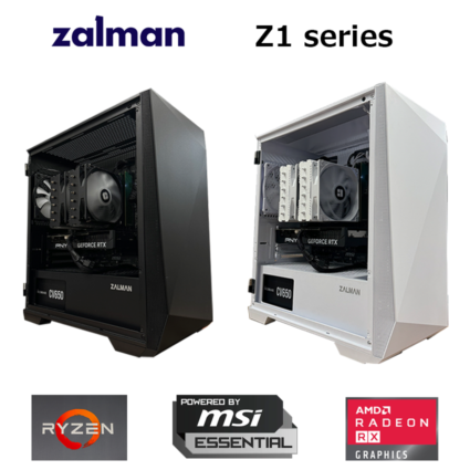 【Z1series】<br>Ryzen7 7800x3D・RX9070 搭載