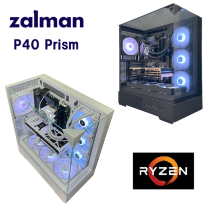 【P40 Prism】<br>Ryzen7 7800x3D・RX9060XT 16G 搭載