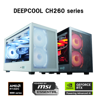 【CH260series】<br>Ryzen7 9800x3D・RTX5070