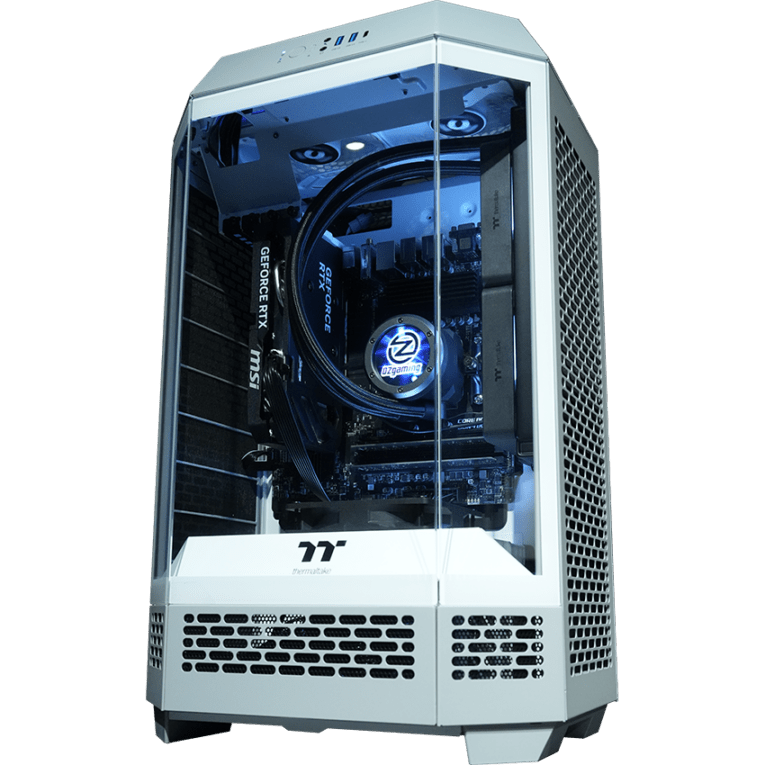 白ゲーミングPC RTX2070 (RTX3060以上) Ryzen 7 1TB OZgaming ゲーミングPC