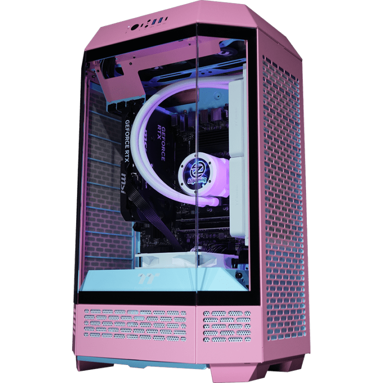 【Tower300ーBubble Pink】<br>Ryzen7 5700x・RTX5060 8G