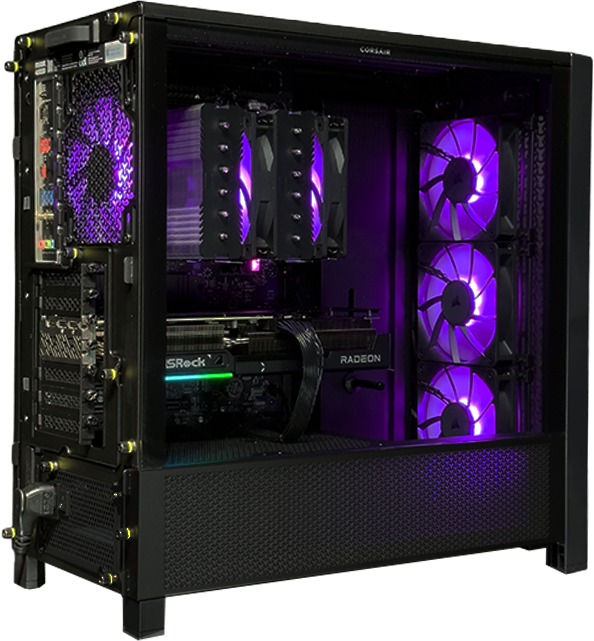 【4000D 性能重視モデル】<br>Ryzen7 9700x・RTX5060Ti