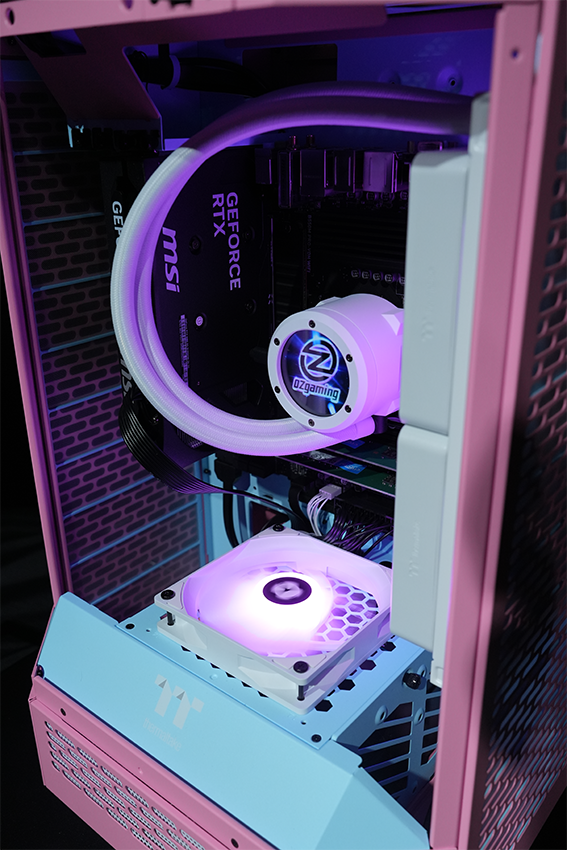 【Tower300ーBubble Pink】<br>Ryzen7 5700x・RTX5060 8G