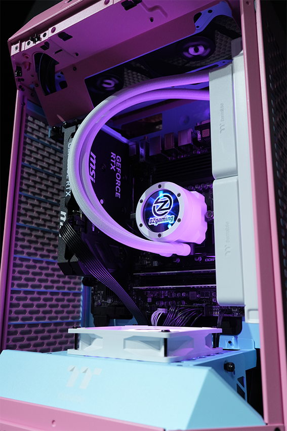 【Tower300ーBubble Pink】<br>Ryzen7 5700x・RTX5060 8G