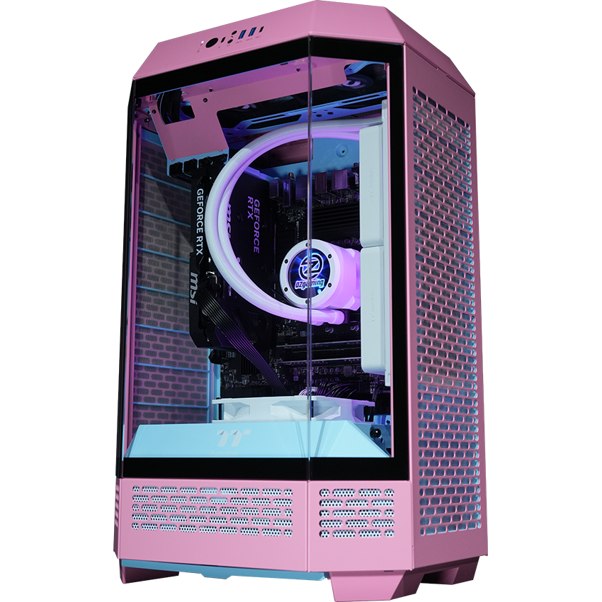 【Tower300ーBubble Pink】<br>Ryzen7 5700x・RTX5060 8G