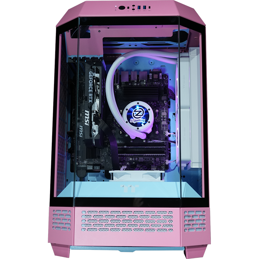 【Tower300ーBubble Pink】<br>Ryzen7 5700x・RTX5060 8G