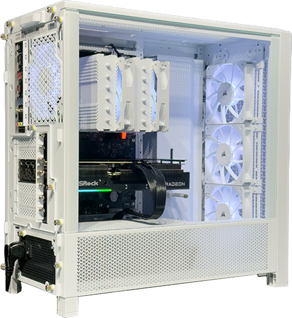 【4000D 性能重視モデル】<br>Ryzen7 9700x・RTX5070