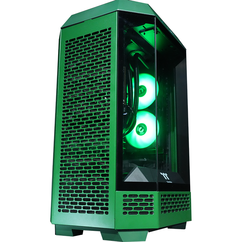 【Tower300ーRacing Green】<br>Ryzen7 5700x・RTX5060 8G