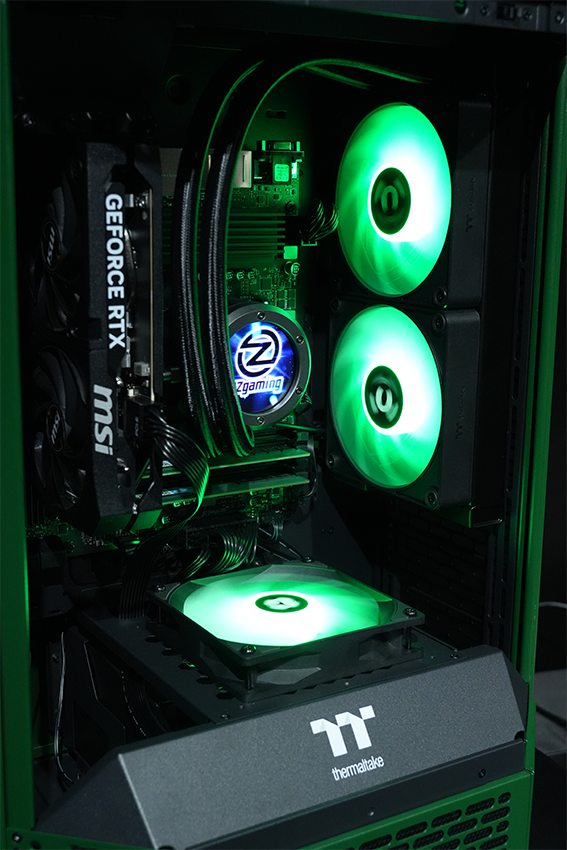 【Tower300ーRacing Green】<br>Ryzen7 5700x・RTX5060 8G