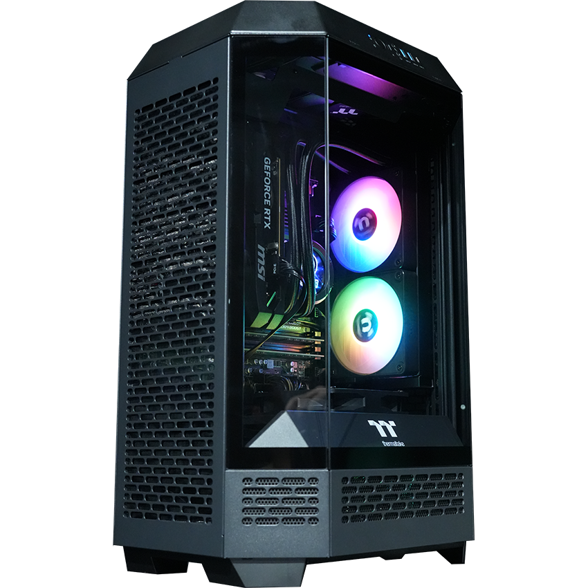 【Tower300ーBlack】<br>Ryzen7 5700x・RTX5060 8G