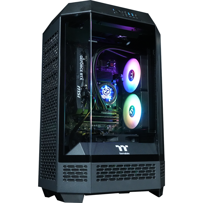 【Tower300ーBlack】<br>Ryzen7 5700x・RTX5060 8G