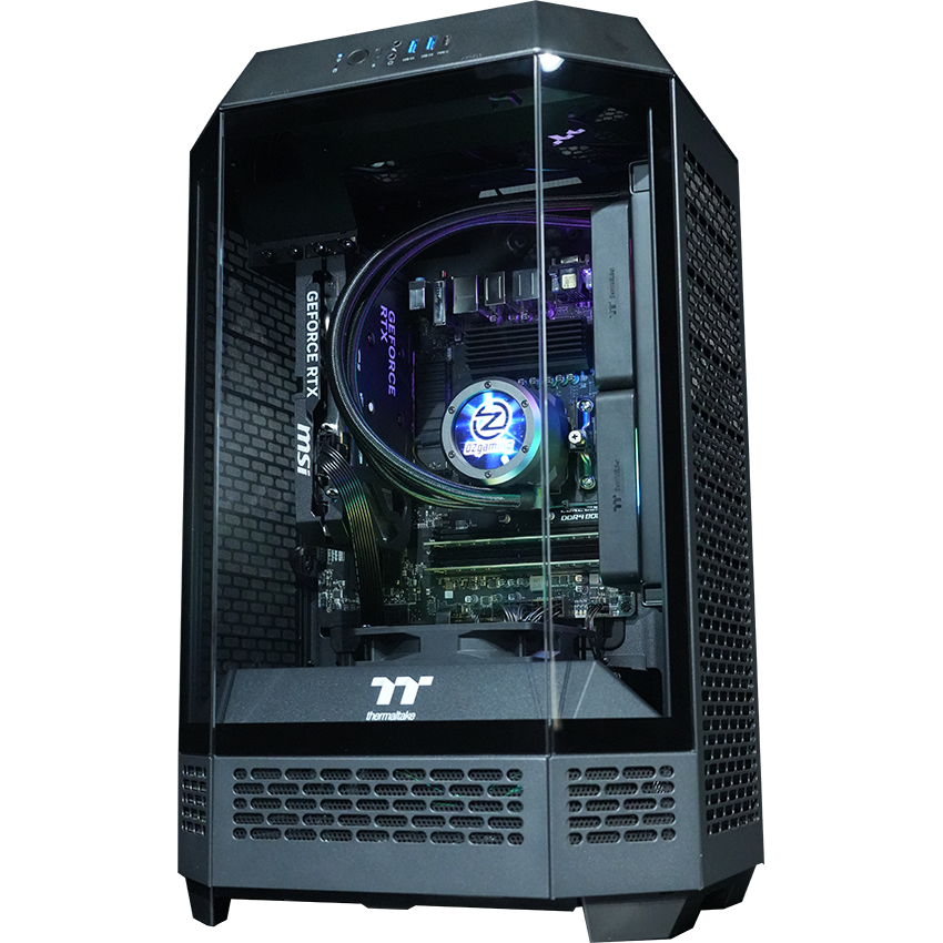【Tower300ーBlack】<br>Ryzen7 5700x・RTX5060 8G