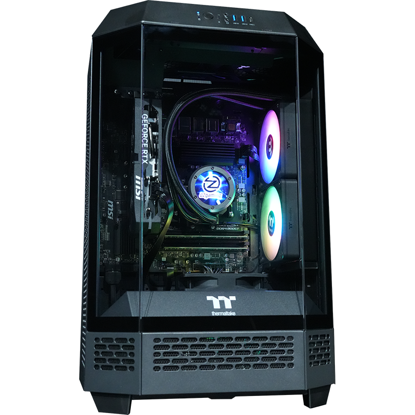 【Tower300ーBlack】<br>Ryzen7 5700x・RTX5060 8G