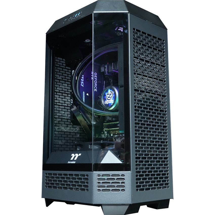 【Tower300ーBlack】<br>Ryzen7 5700x・RTX5060 8G