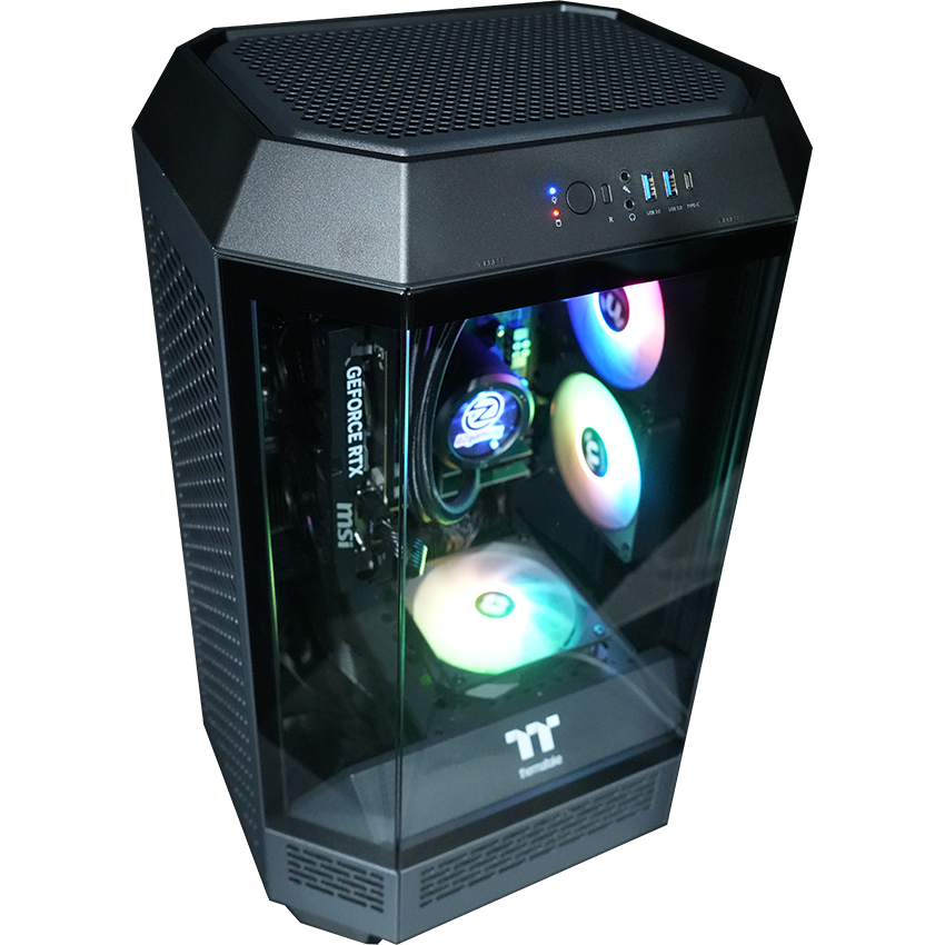 【Tower300ーBlack】<br>Ryzen7 5700x・RTX5060 8G