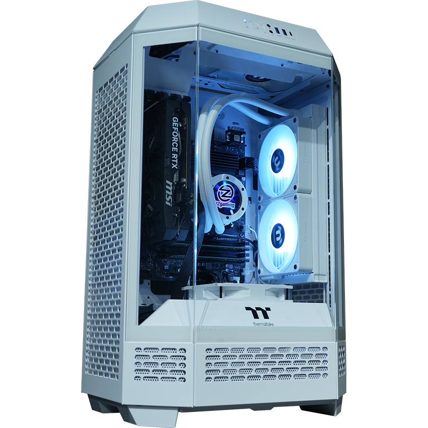 【Tower300ーSnow】 Ryzen7 5700x・RTX5060 8G
