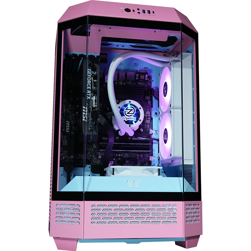 【Tower300ーBubble Pink】<br>Ryzen7 5700x・RTX5060 8G
