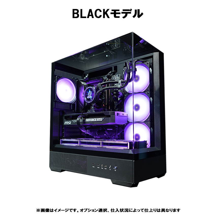 【P40 Prism】 Ryzen7 9800x3D・RTX5070