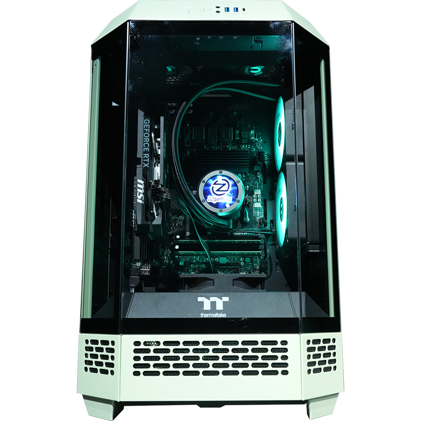 【Tower300ーMatcha Green】<br>Ryzen7 5700x・RTX5060 8G