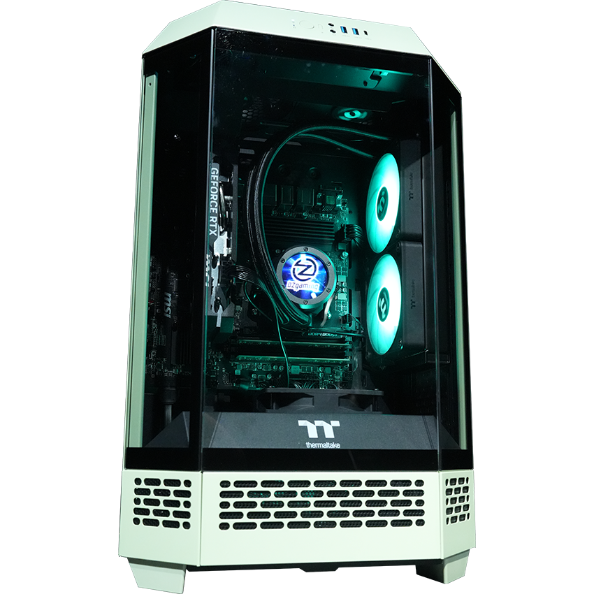 【Tower300ーMatcha Green】<br>Ryzen7 5700x・RTX5060 8G