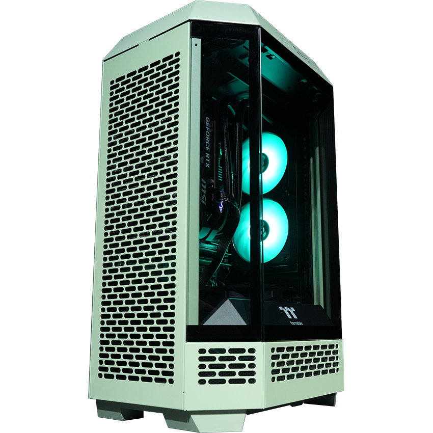 【Tower300ーMatcha Green】<br>Ryzen7 5700x・RTX5060 8G