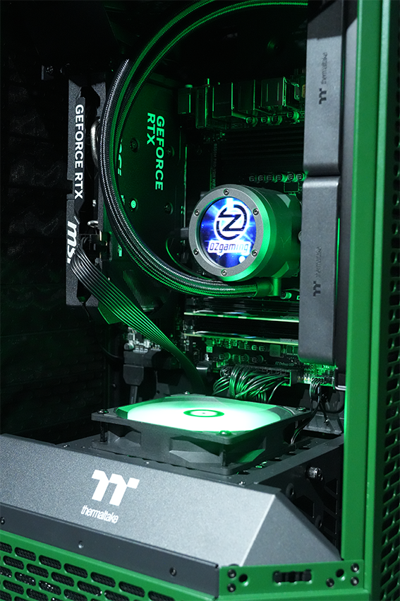 【Tower300ーRacing Green】<br>Ryzen7 5700x・RTX5060 8G