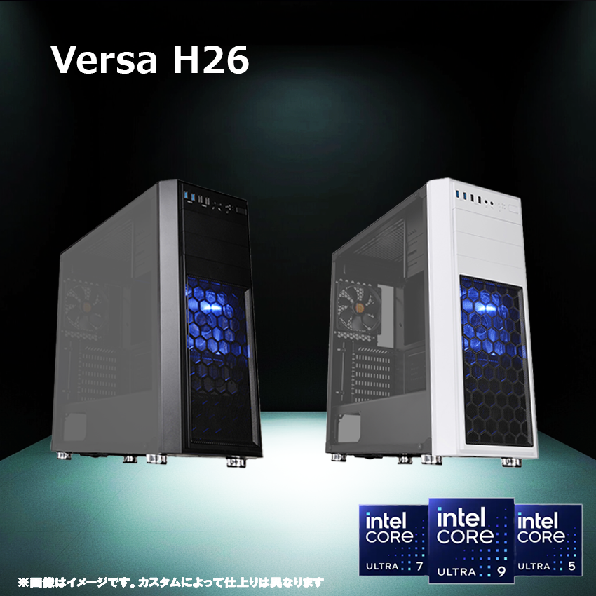 〔コスパ最強!!大容量!!2連水冷!!〕i9-10900K/Versa H26 Thermaltake Versa H26 価格比較 - 価格.com