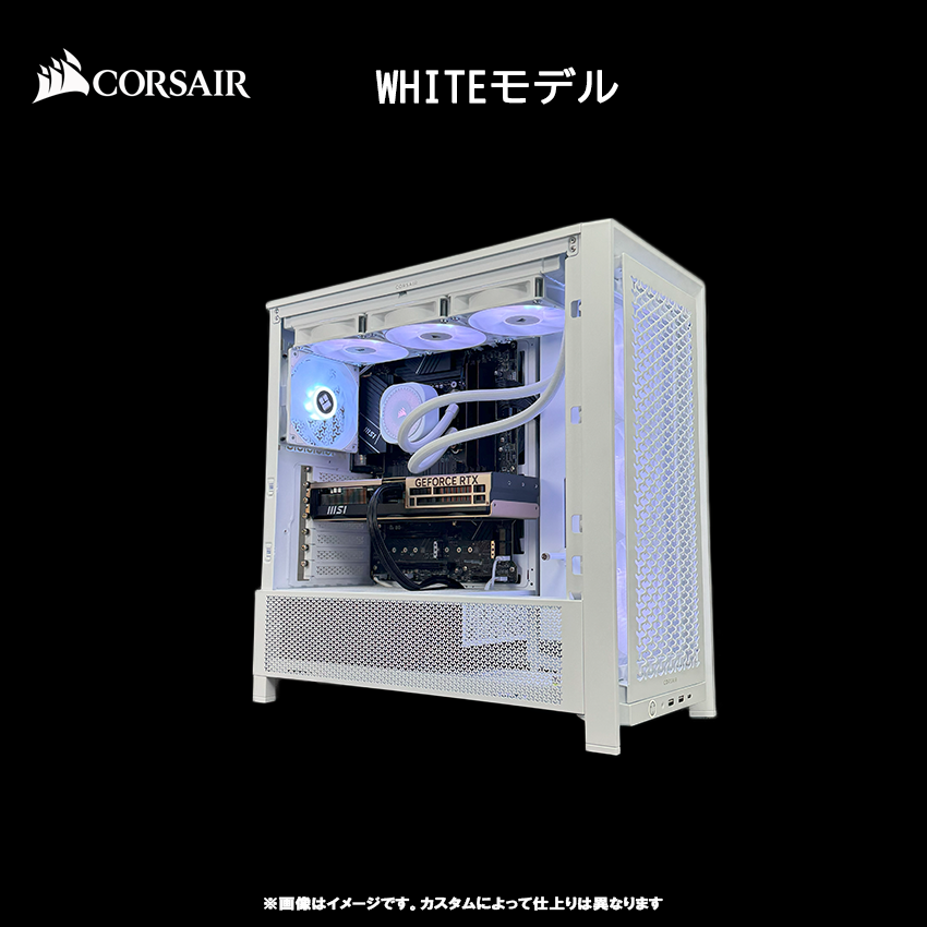【4000D 性能重視モデル】<br>Ryzen7 9800x3D・RTX5070
