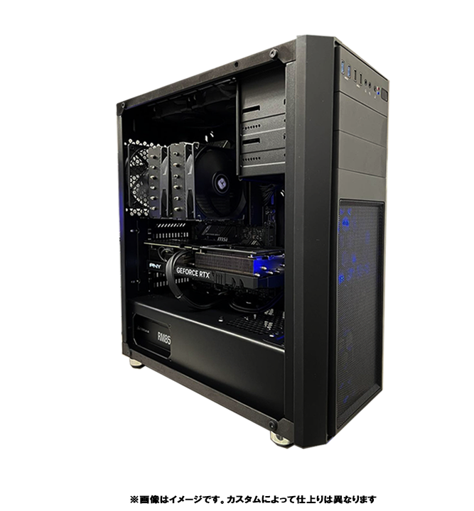H26series】<br>Ryzen7 7800x3D・RX9060XT 16G 搭載 | RX9060XT
