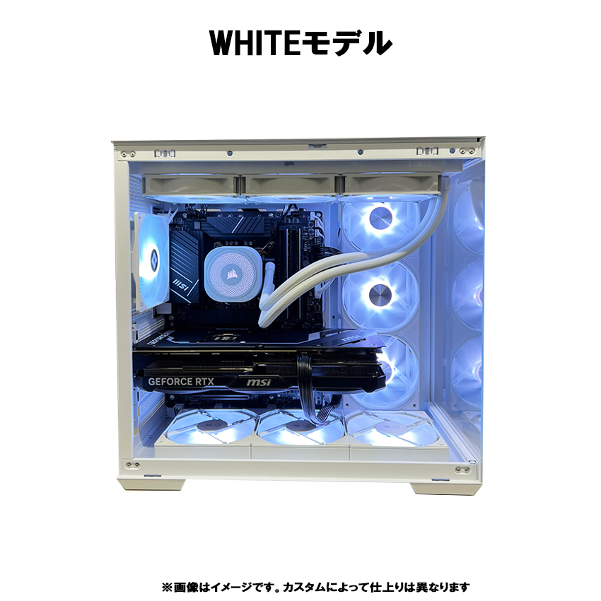 【ピラーレスseries】<br>Ryzen7 5700x・RTX5060Ti