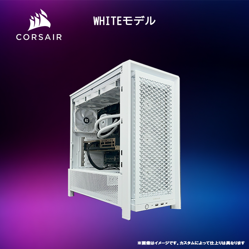 【CORSAIR FRAME 4000D】<br>Ryzen5 9600x・RX9060XT 8G 搭載