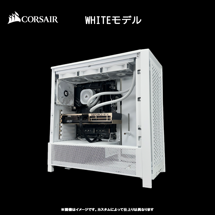 【CORSAIR FRAME 4000D】<br>Ryzen5 9600x・RX9060XT 8G 搭載