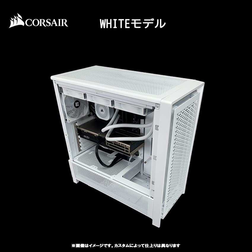 【CORSAIR FRAME 4000D】<br>Ryzen5 9600x・RX9060XT 8G 搭載