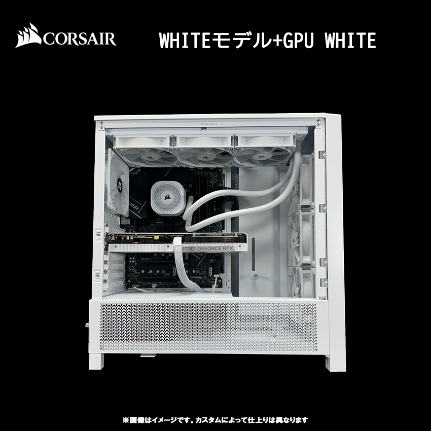 【CORSAIR FRAME 4000D】<br>Ryzen5 9600x・RX9060XT 8G 搭載