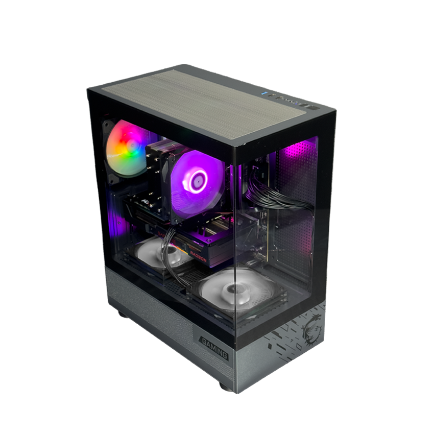 【コンパクトゲーミングPC】 i7 7700 RX6400 メモリ16GB M110Aseries】<br>Ryzen7 7700・RX9060XT 16GB | 台数限定モデル
