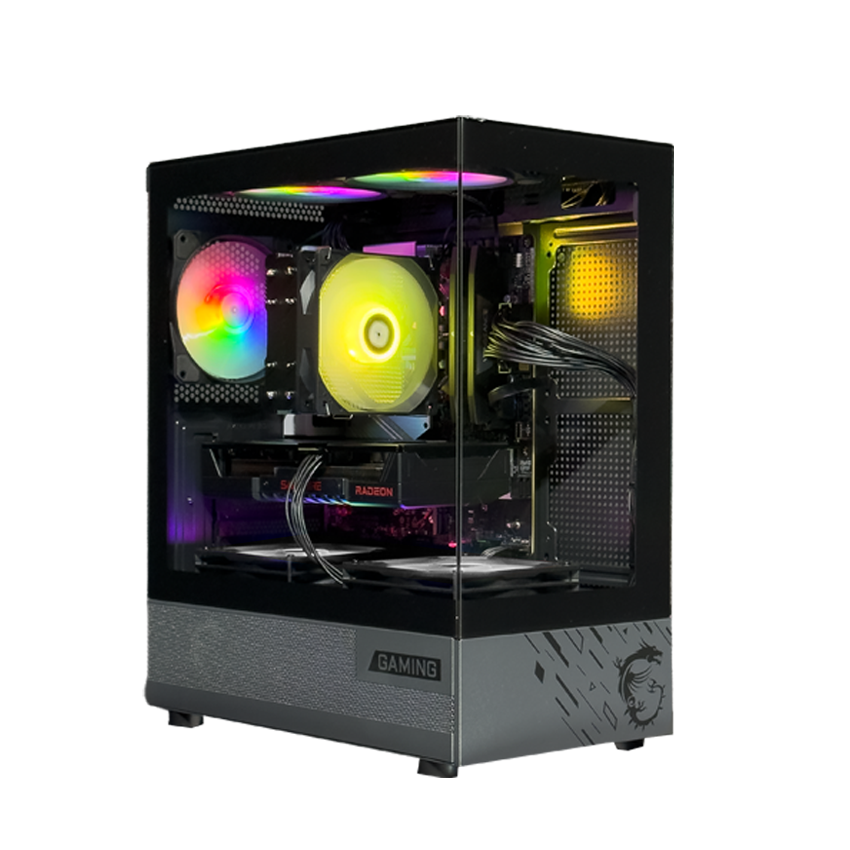 【コンパクトゲーミングPC】 i7 7700 RX6400 メモリ16GB M110Aseries】<br>Ryzen7 7700・RX9060XT 16GB | 台数限定モデル