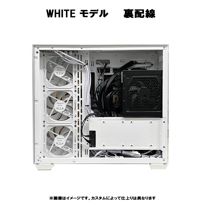 ピラーレスホワイトゲーミングPC ✦ RYZEN 9700X +7800XT Amazon.co.jp: 鏡界 AMD Ryzen 7 9700X Radeon RX 7800 XT 16GB